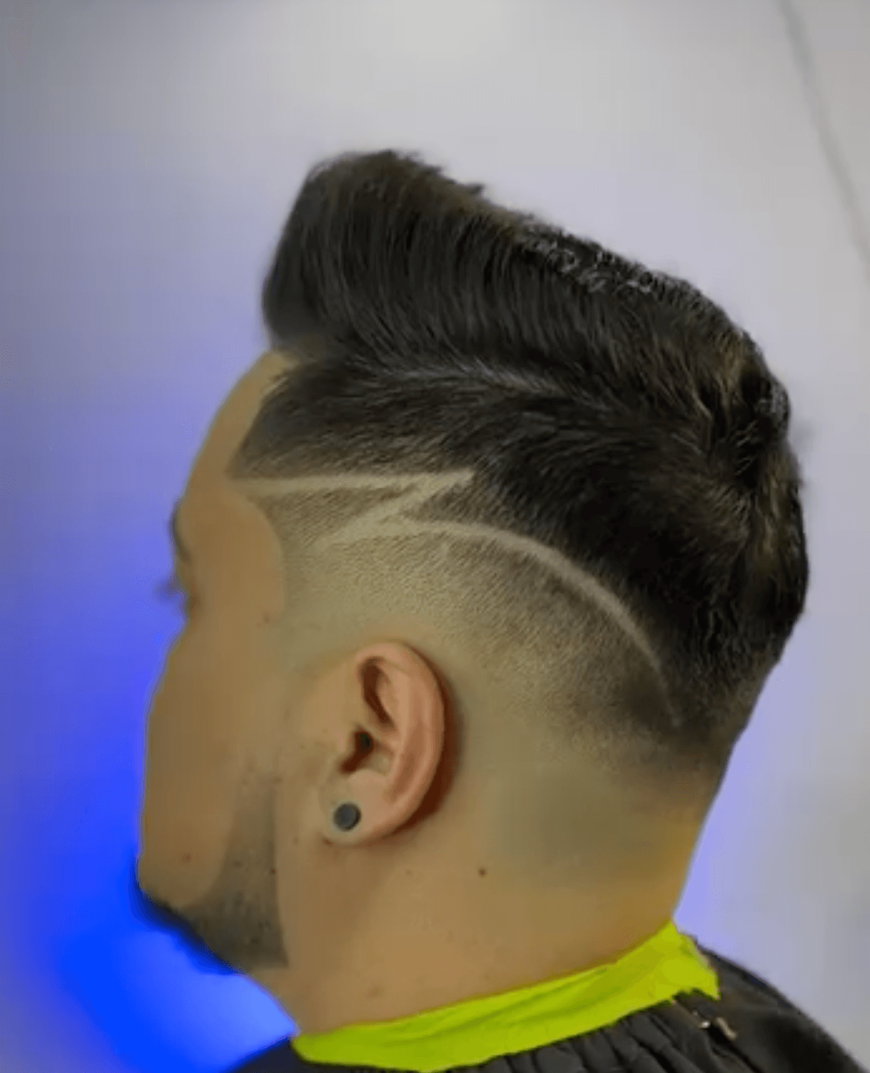 Fade with lineup and freestyle