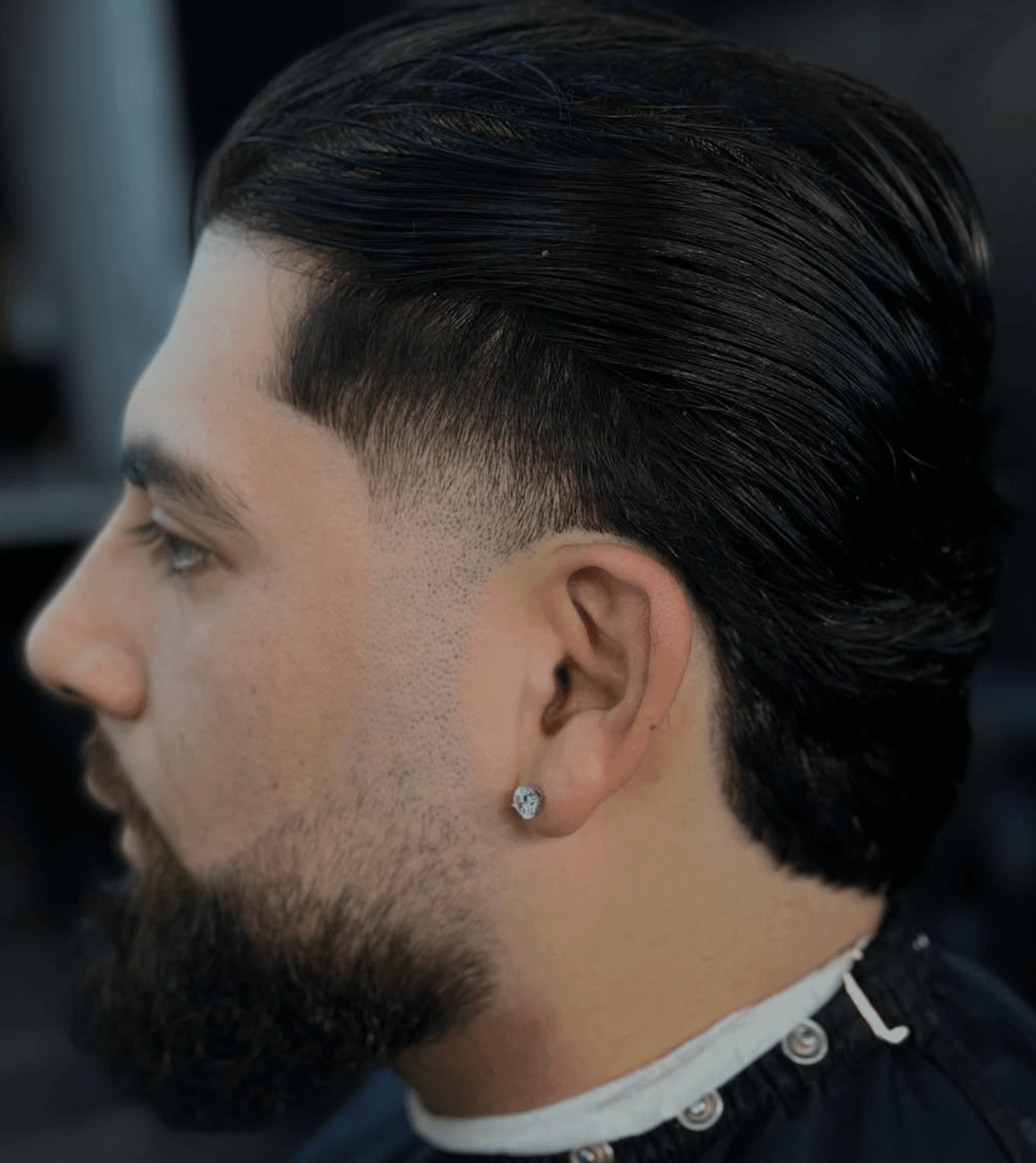 Low taper mullet