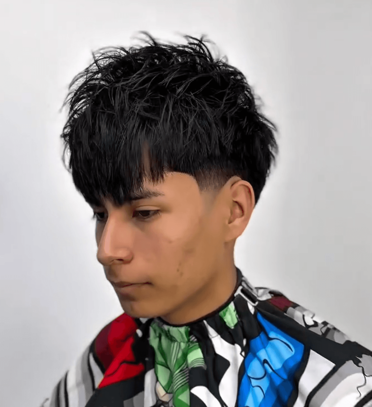Taper fade haircut